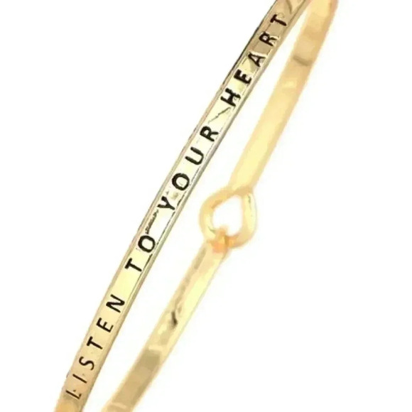 Listen To Your Heart Bracelet - Picture 1 of 1